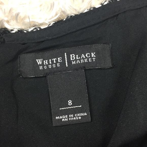 WHBM Size 8 Skirt Houndstooth Pattern - Picture 4 of 7